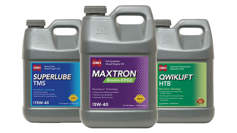 Superlube, Maxtron, and Qwiklift lubricants 